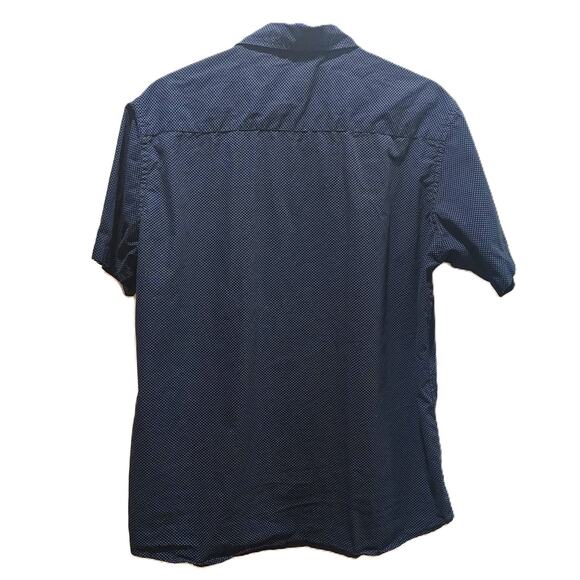 Monument Polka Dot Button Casual Shirt XL - Picture 2 of 6